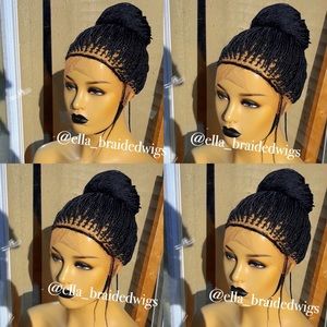 Braided wig micro box braids wig